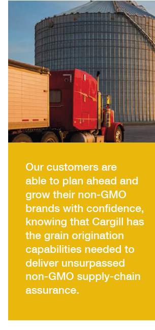 Non-GMO Supply Chain Assurance Non-GMO Supply Chain Assurance