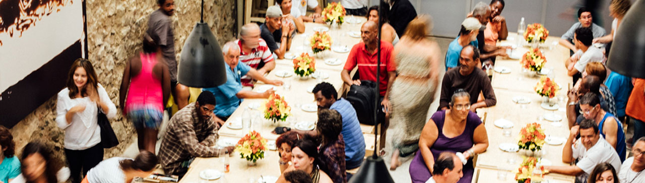 Refettorio Gastromotiva community kitchen Refettorio Gastromotiva community kitchen