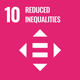 Reduced inequalities icon Reduced inequalities icon