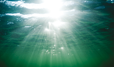 image of light coming throught the sea image of light coming throught the sea