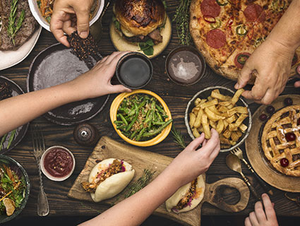 Table of Food Table of Food