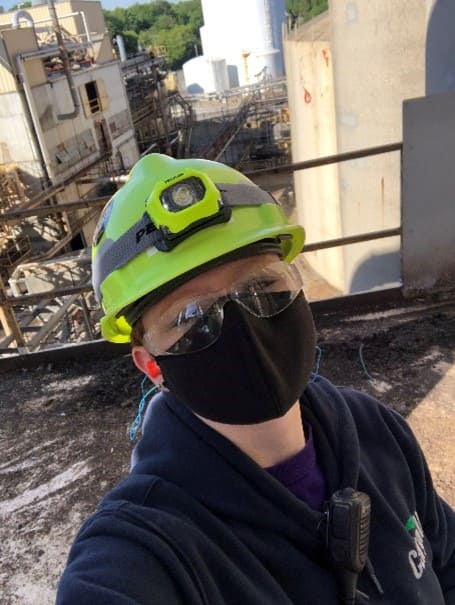 Sophie during her Cargill internship.