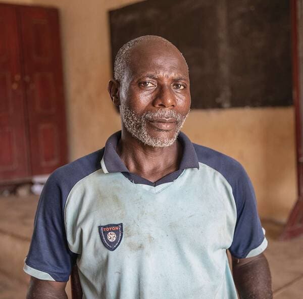 Ouatara Shaka Cocoa farmer in Côte d’Ivoire