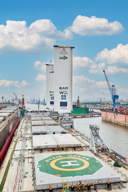 WindWings being retrofitted on Pyxis Ocean at the COSCO shipyard in Shanghai, China. August 2023 WindWings being retrofitted on Pyxis Ocean at the COSCO shipyard in Shanghai, China. August 2023