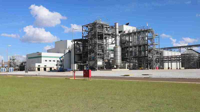 An industrial facility.