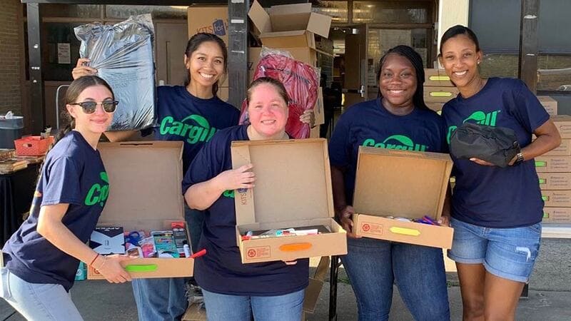 Sokchea and some of her teammates took part of a recent Cargill Cares event, aimed to help the community in Marrero, Louisiana.  Sokchea and some of her teammates took part of a recent Cargill Cares event, aimed to help the community in Marrero, Louisiana.