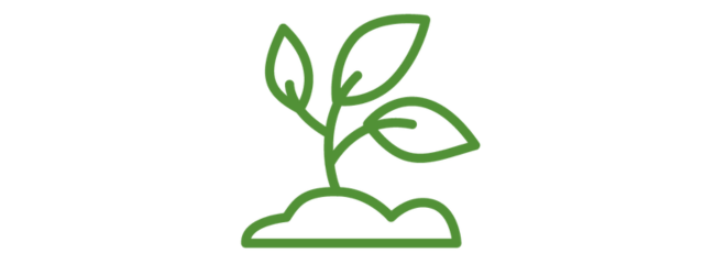 icon of  a green plant
